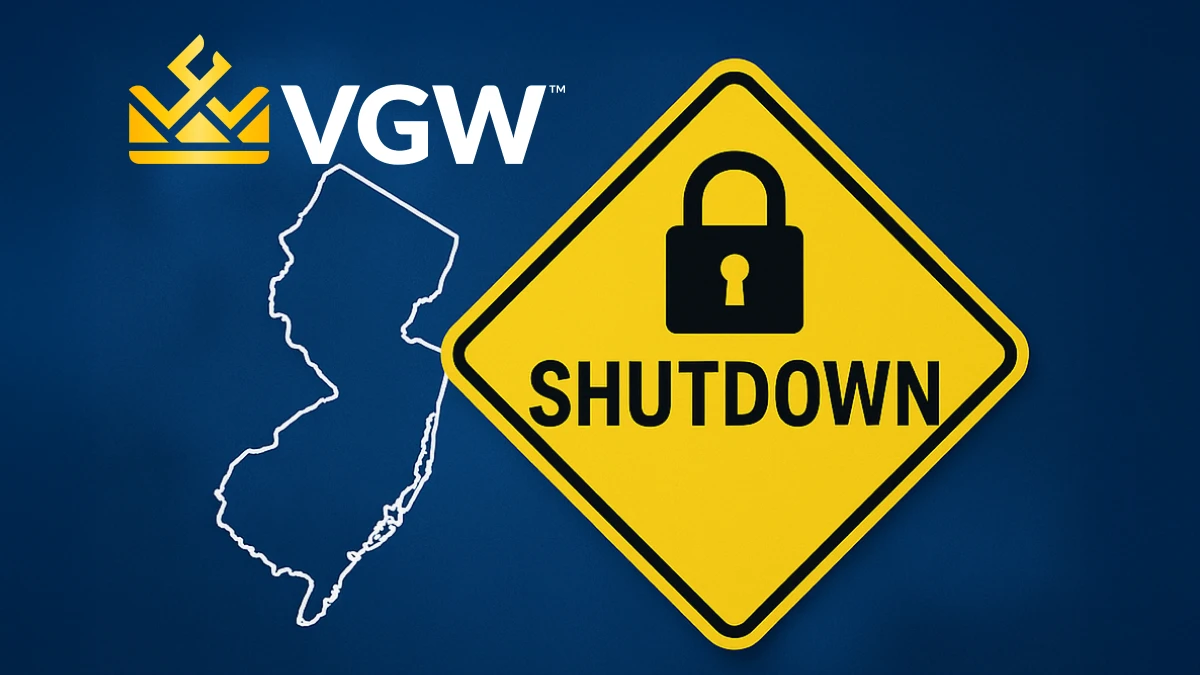 VGW to Shut Down New Jersey Sweeps Operations by July 29